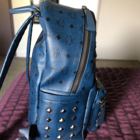 MCM Vintage Studded Stark Backpack - Picture 5 of 6